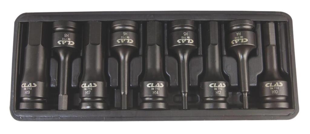 Coffret de douilles CLAS OM 7112